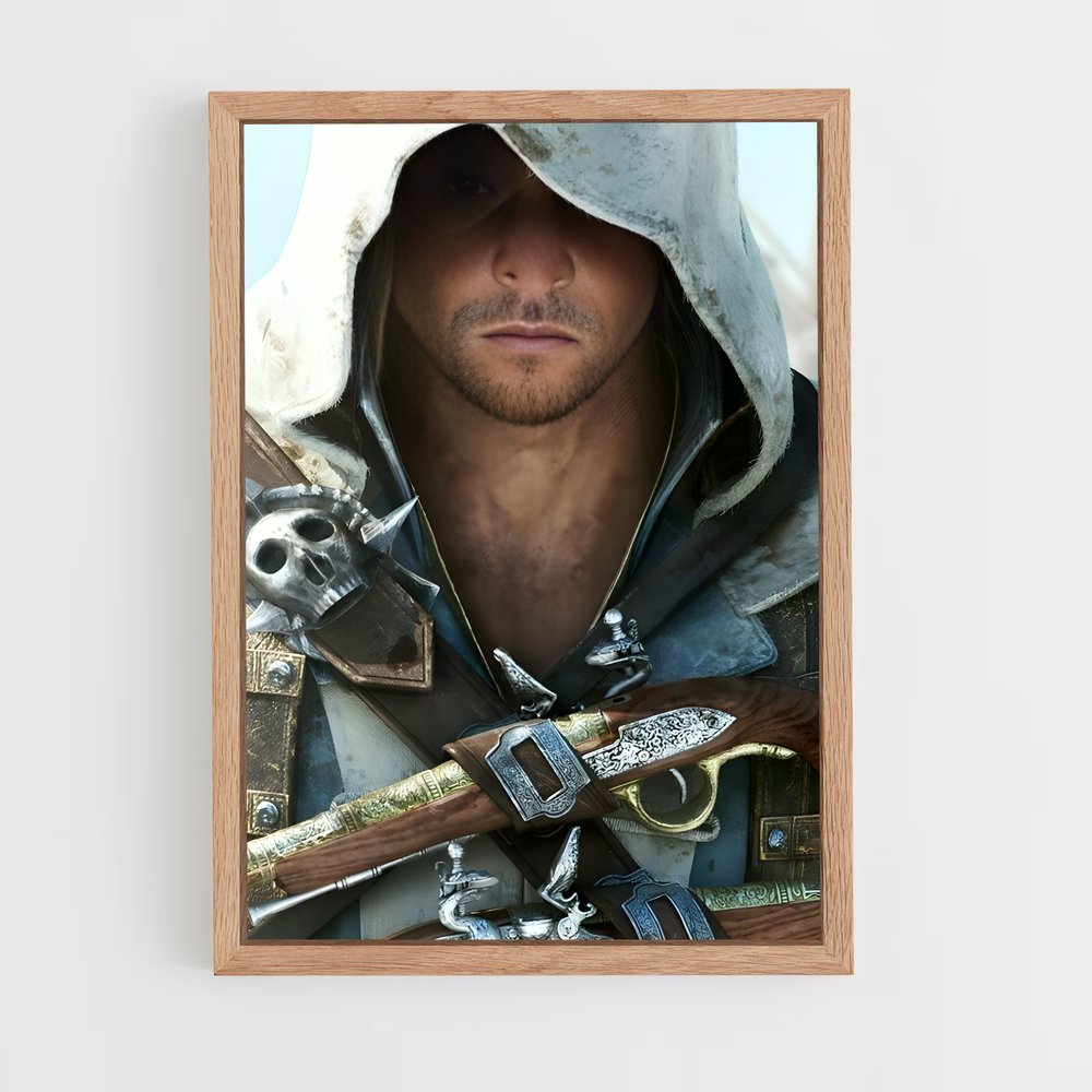 Poster L'Assassin des Mers – affiche Assassin's Creed (vue 4)